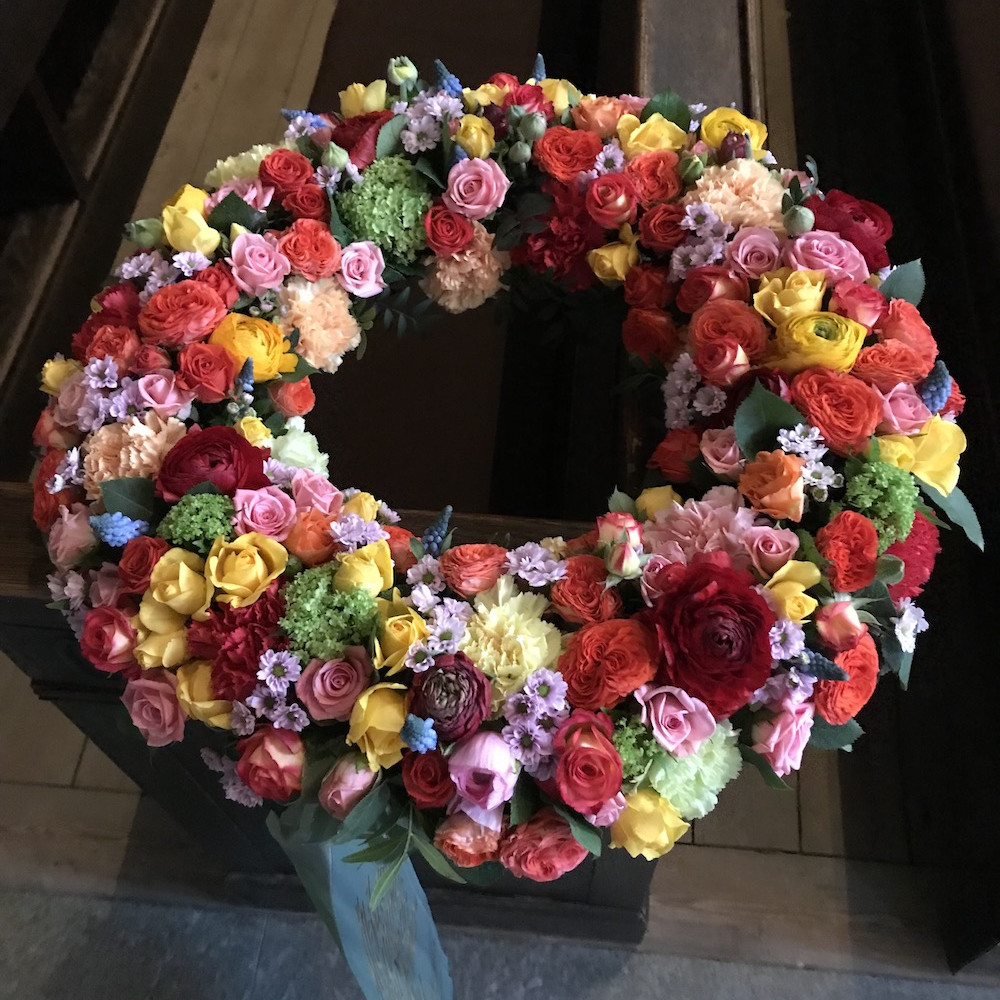 Begravningskrans Nockebyhovs Blommor Bromma, Stockholm.