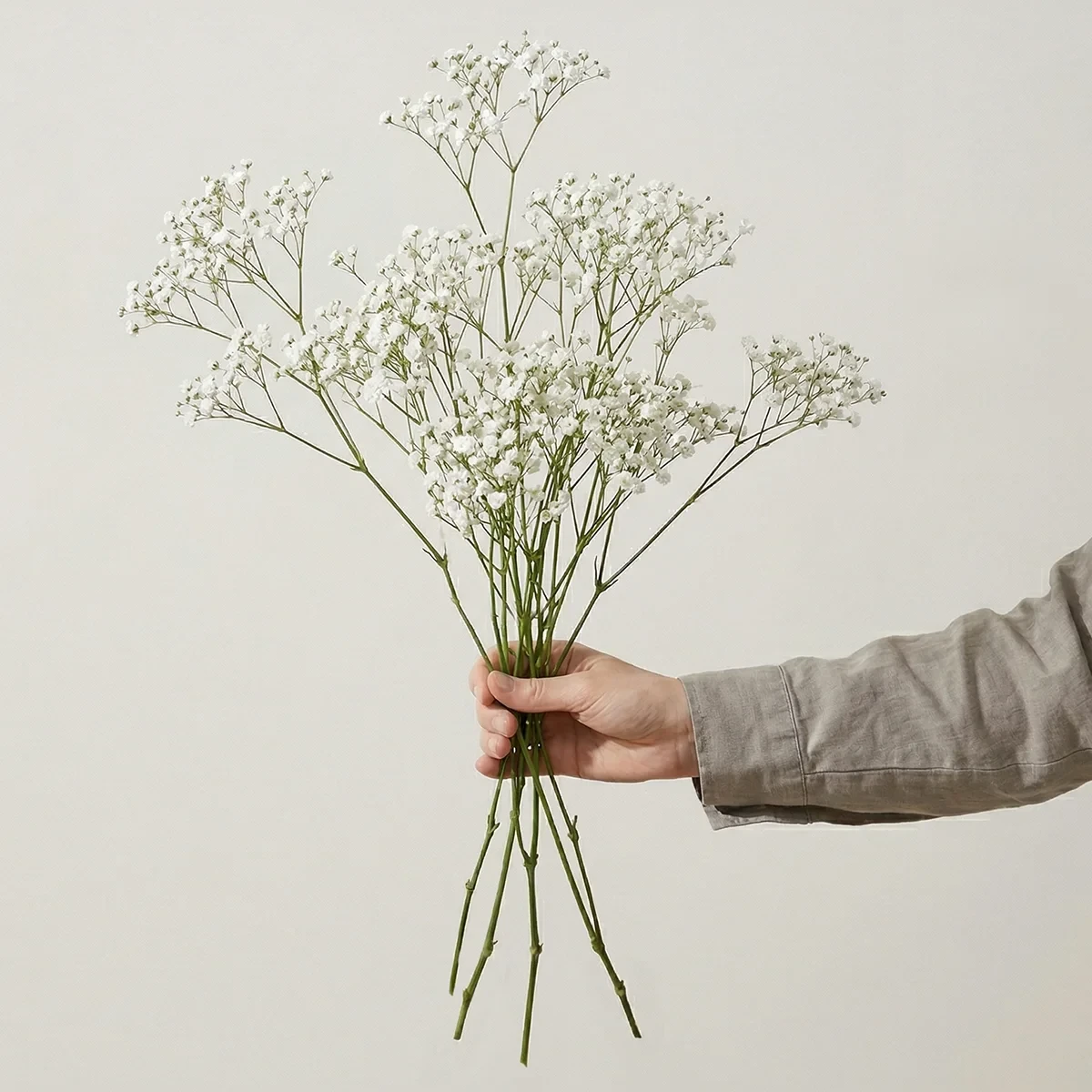 Brudslöja till rosor från Nockebyhovs Blommor i Bromma, Stockholm